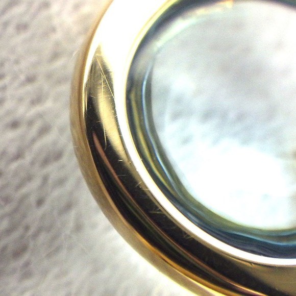 Tiffany Olive Leaf Blue Topaz Bracelet Yellow Gold - Picture 6 of 8